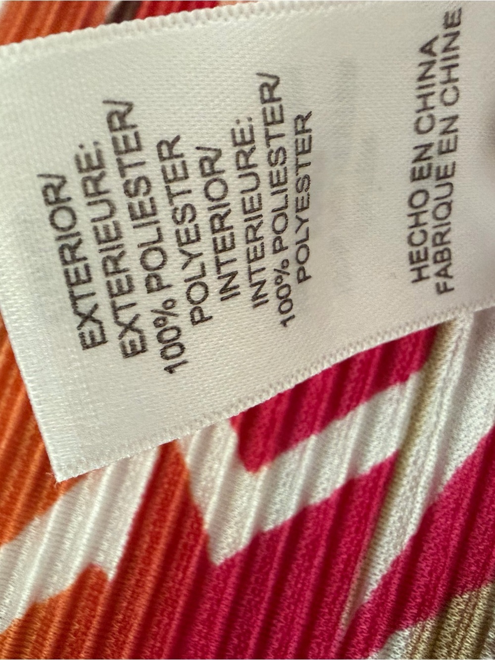 Alfred Dunner Colorful Tiered Ruffle Blouse Size M - Picture 7 of 7